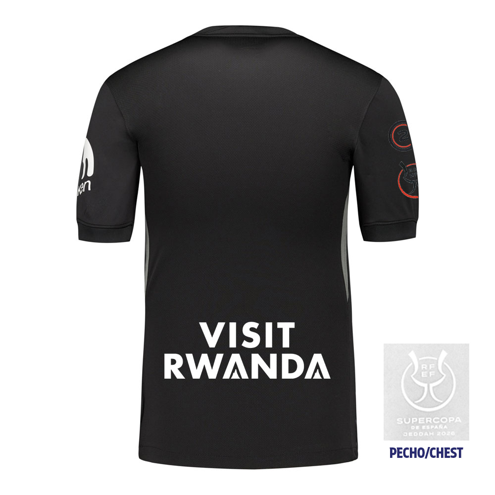Camiseta Portero Manga Corta Negra 25/26 image number null