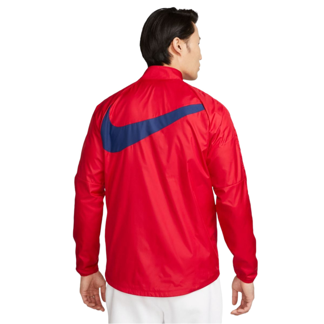 NIKE RED WINDPROOF JACKET image number null