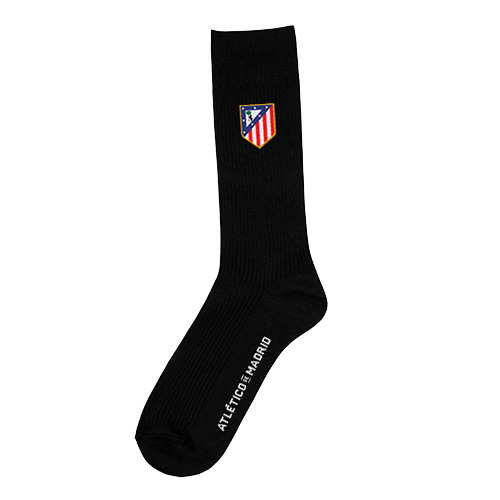 Calcetines Escudo Bordado Negros image number null