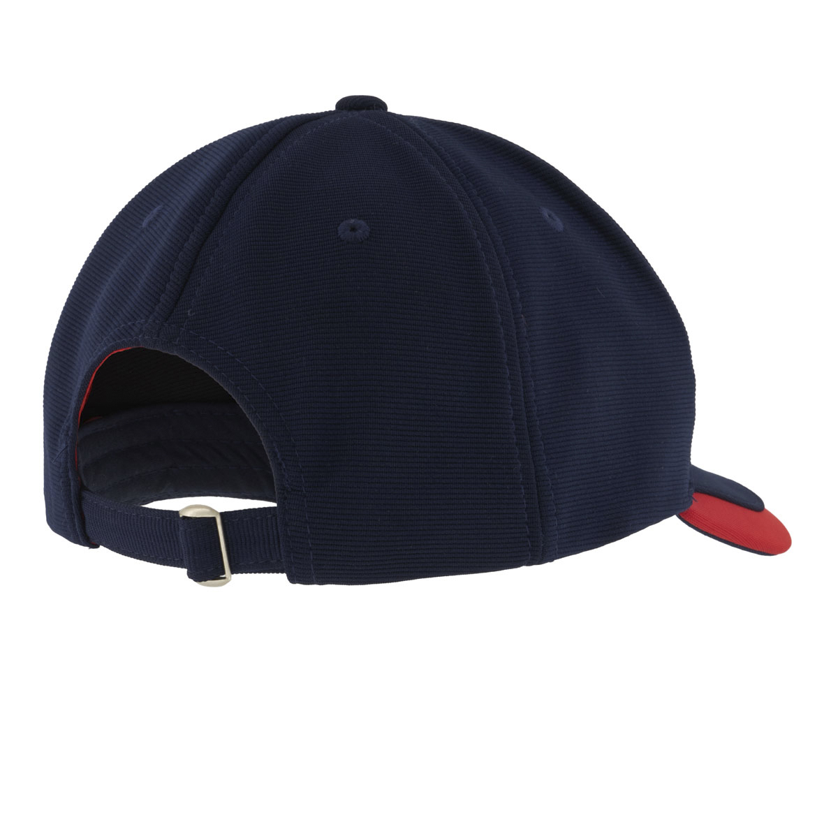 Blue Cap with Crest and Stripes image number null