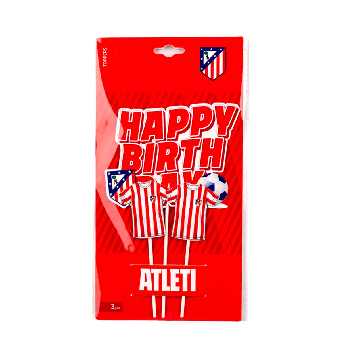 Toppers happy birthday 3 piezas image number null