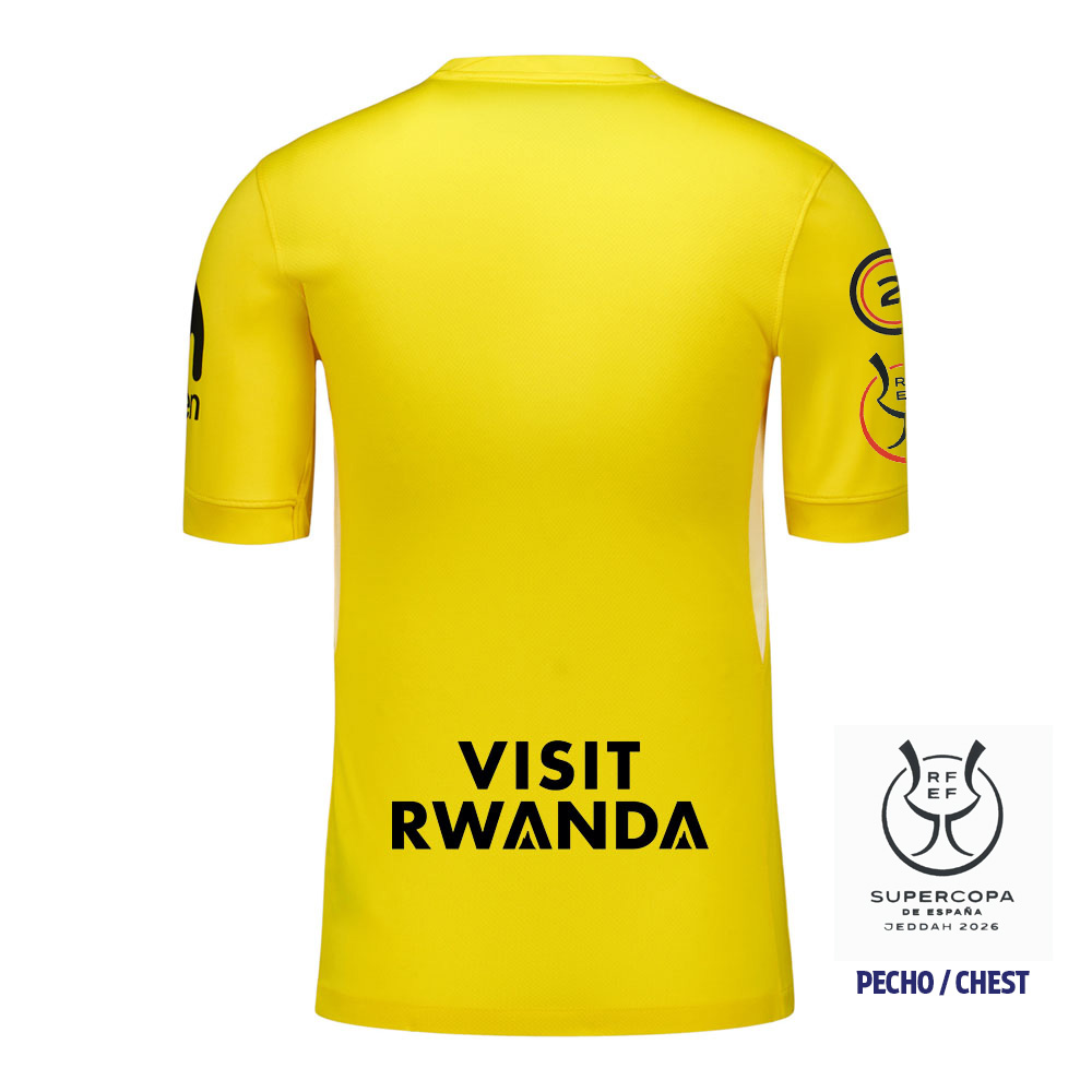 Camiseta Portero Manga Corta Amarilla 25/26 image number null
