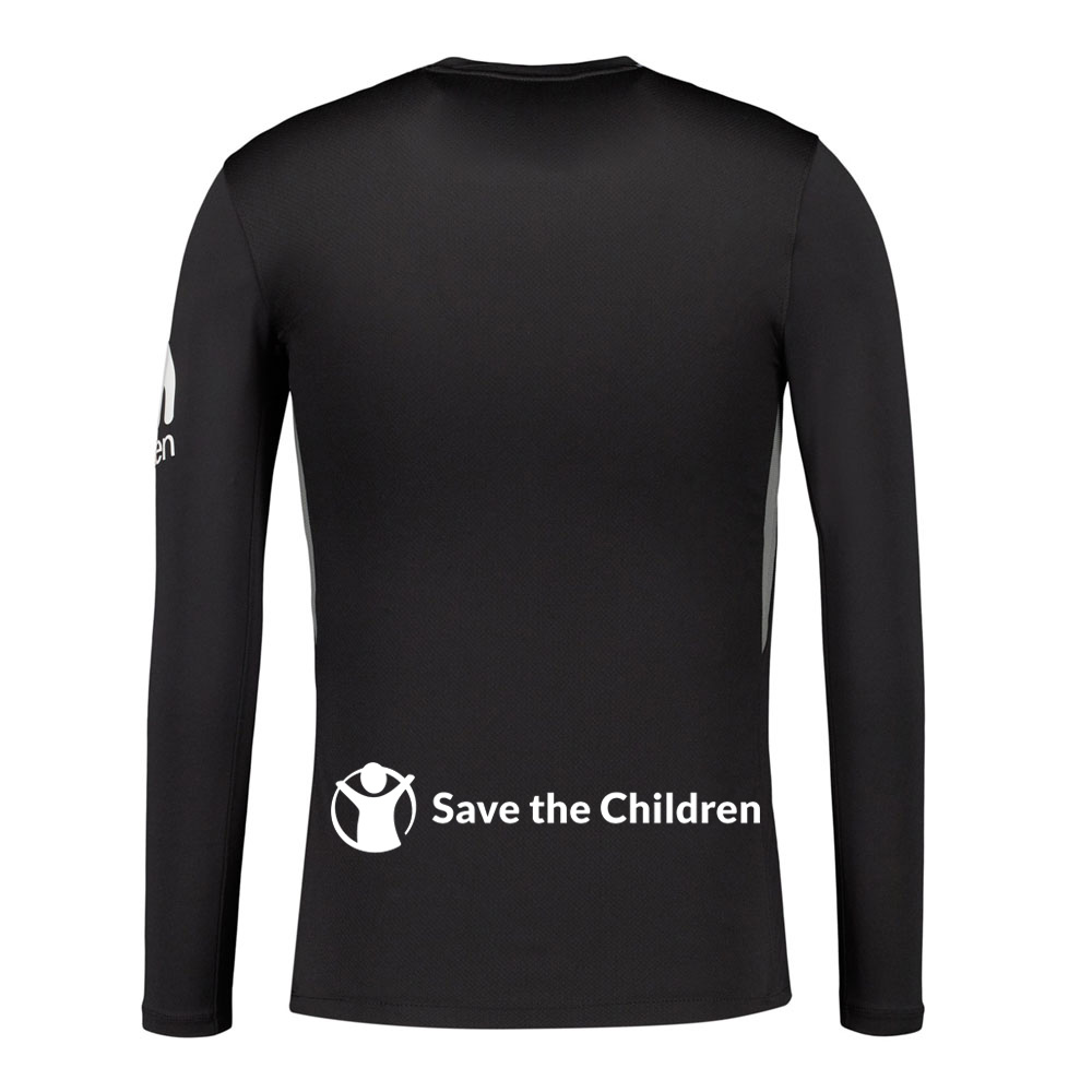 Camiseta Portero Niño Manga Larga Negra 25/26 image number null