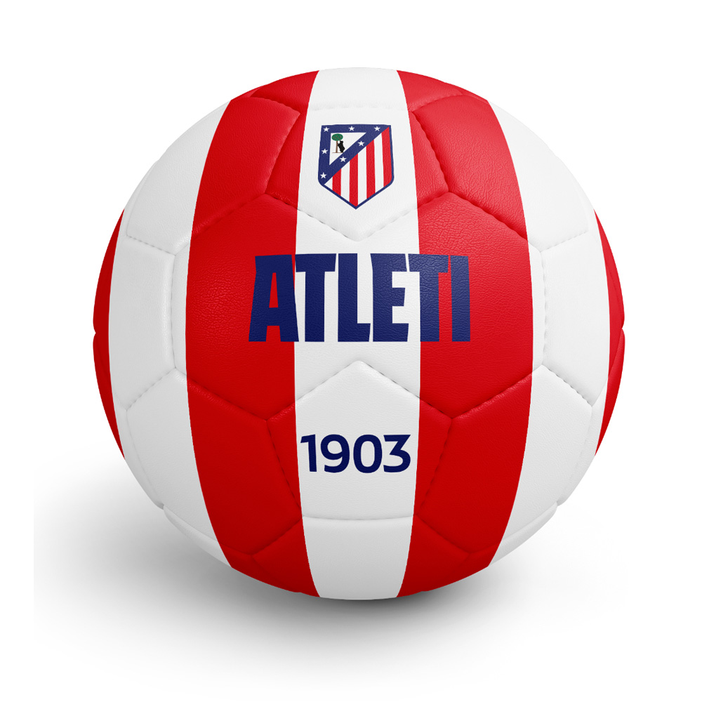 Red and White Atleti Ball image number null