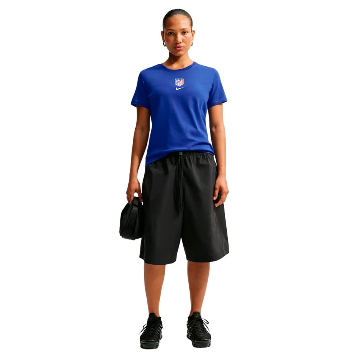 Nike women's blue crest t-shirt image number null