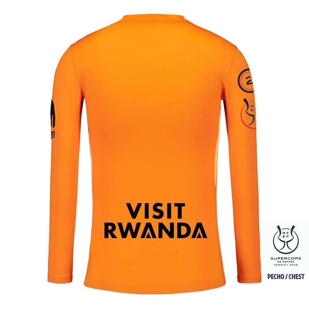 Camiseta Portero Manga Larga Naranja 25/26 image number null