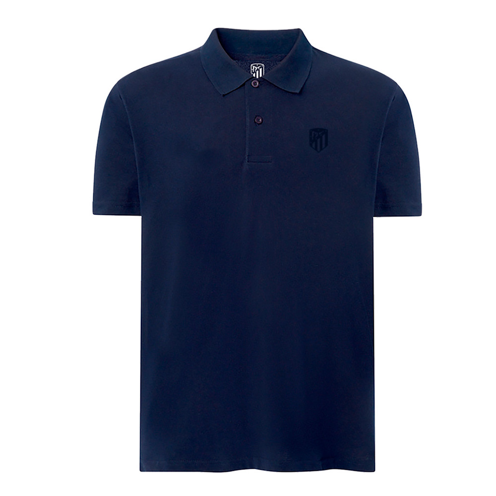 KIDS BLUE RUBBERED CREST POLO image number null