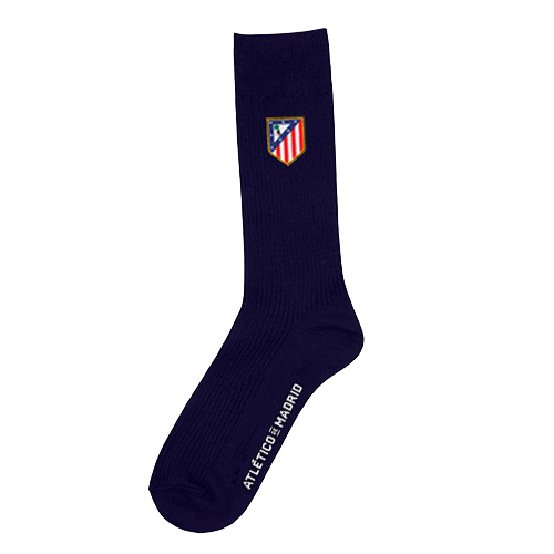 Calcetines Escudo Bordado Azul Marino image number null