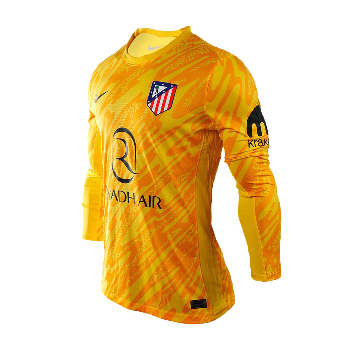 Kids yellow goalkeeper 24/25 long sleeve jersey image number null