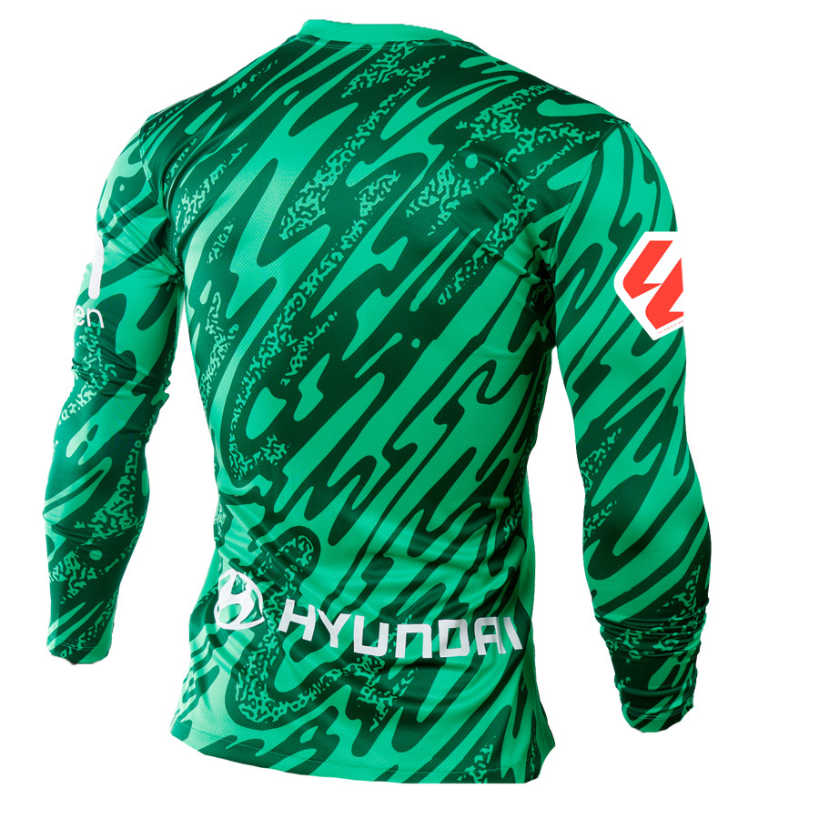 Kids green goalkeeper 24/25 long sleeve jersey image number null