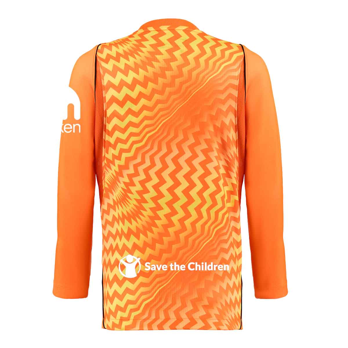 Camiseta portero ni&ntilde;o manga larga naranja 26/27 image number null