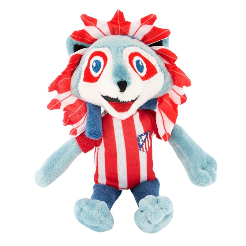 Peluche Indi De L'Atlético De Madrid – 20 Cm, Officielle, Avec Crochet Pour L'accrocher Partout, Cadeau Idéal Pour Les Fans