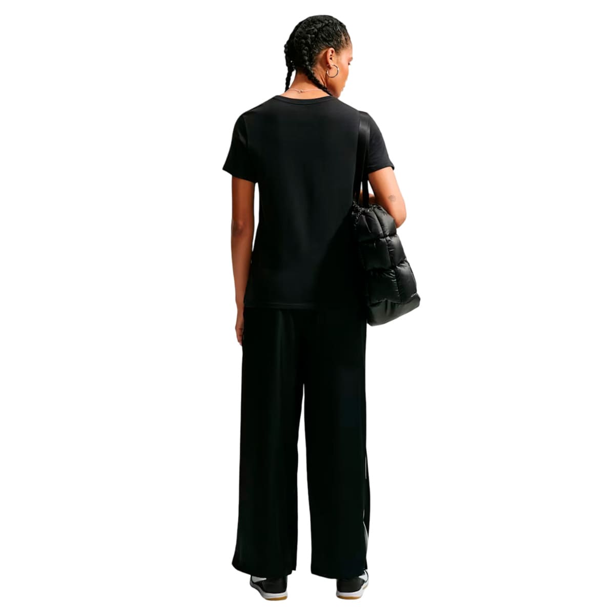 Nike women's black crest t-shirt image number null
