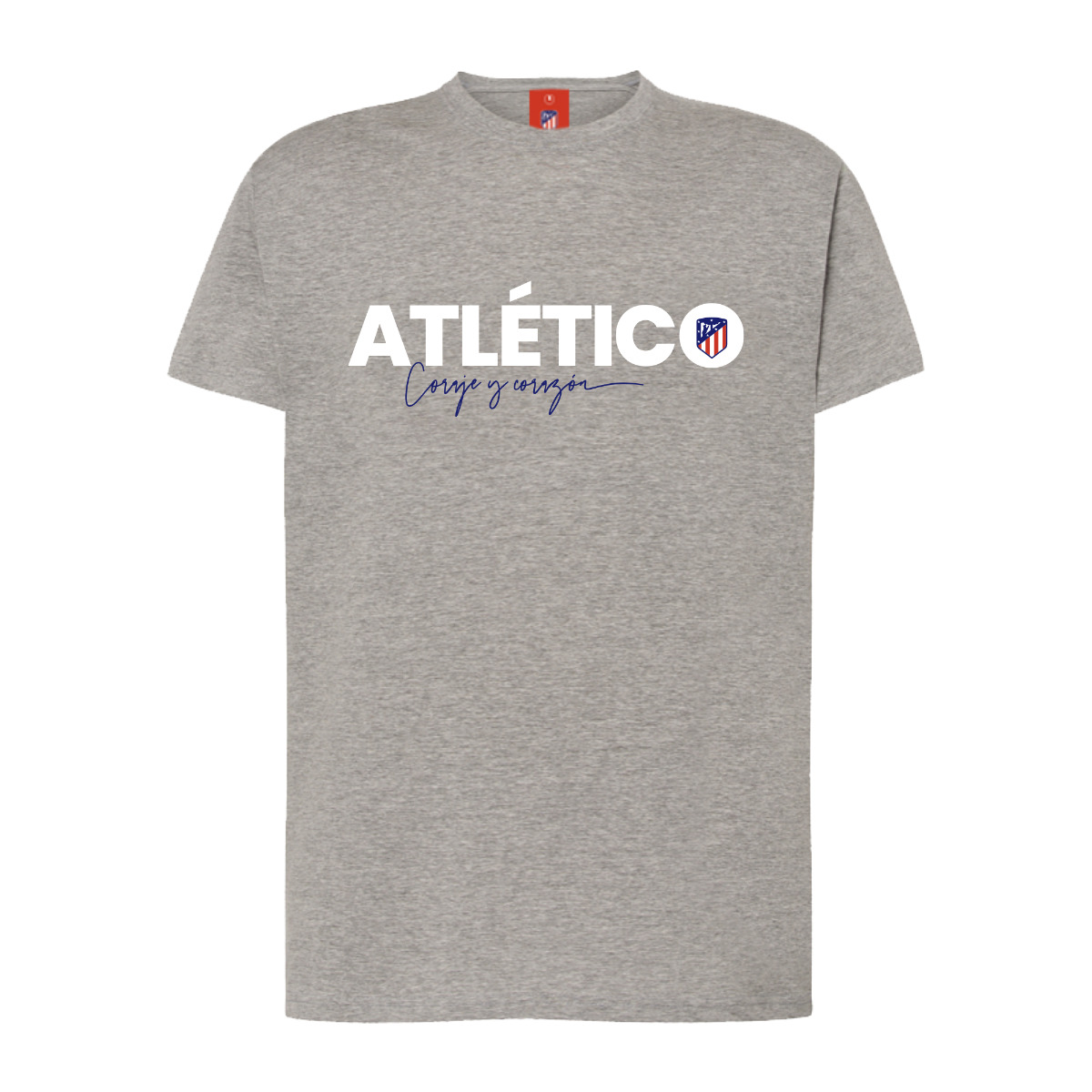 Camiseta gris Coraje y Coraz&oacute;n ni&ntilde;o image number null