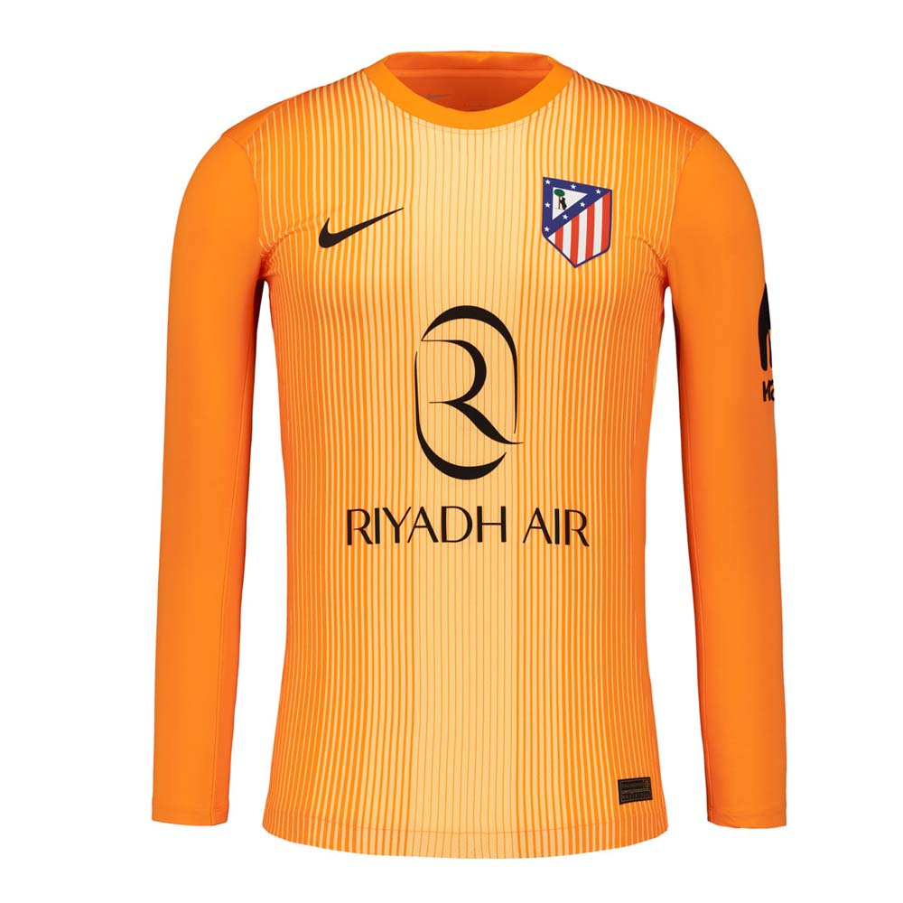 BUY Men Orange Goalkeeper 25/26 Long Sleeve Jersey ONLINE | Atlético de  Madrid Official Store