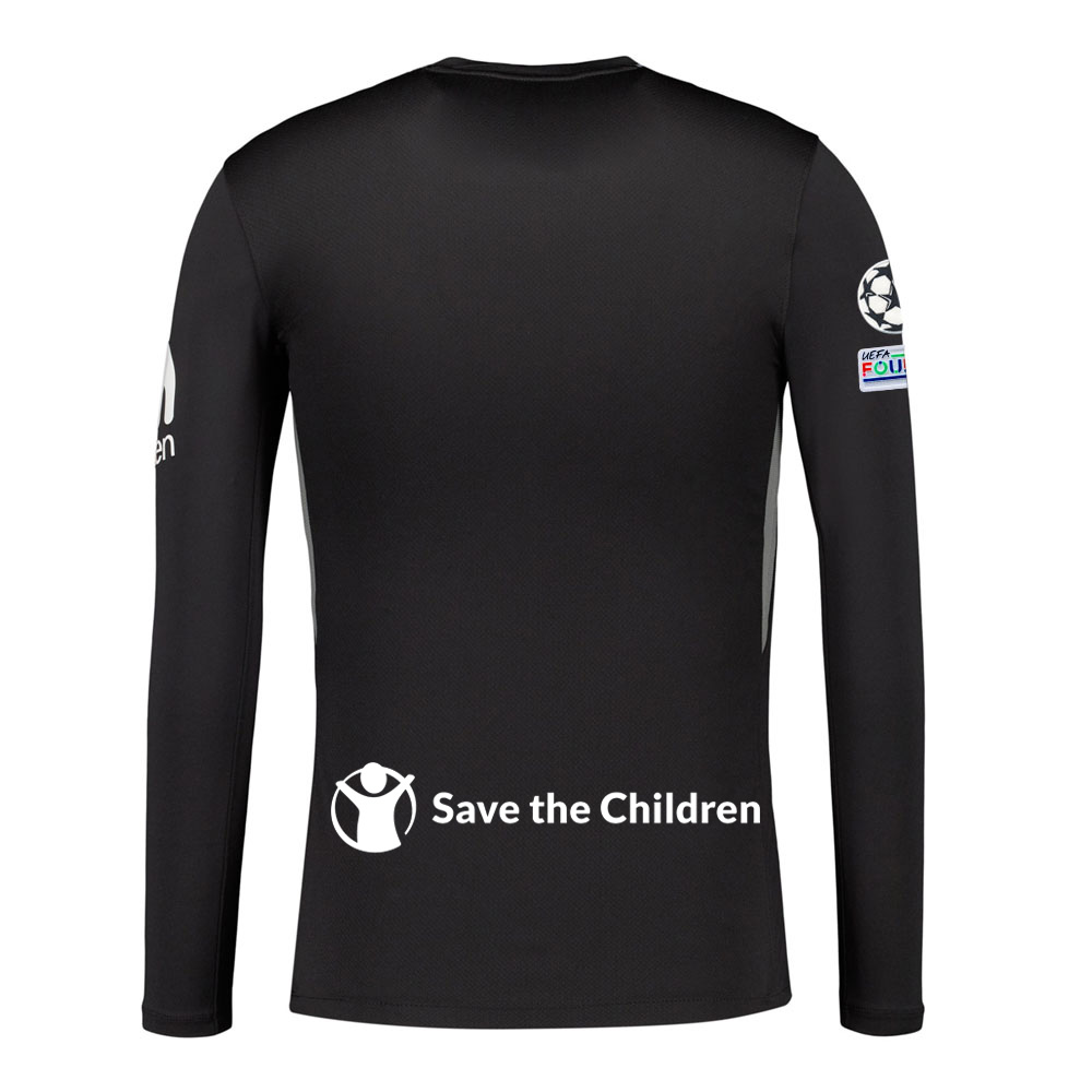 Camiseta Portero Niño Manga Larga Negra 25/26 image number null