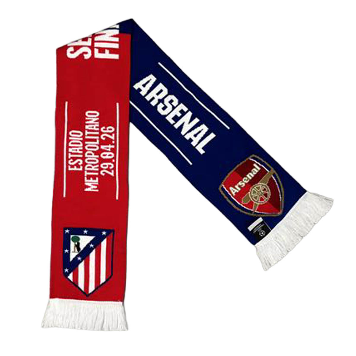 Atl&eacute;tico de Madrid - Arsenal Scarf 25/26 image number null