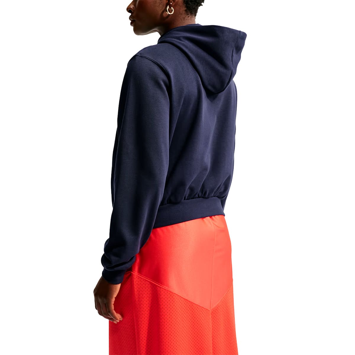 Nike women's blue crest hoodie image number null
