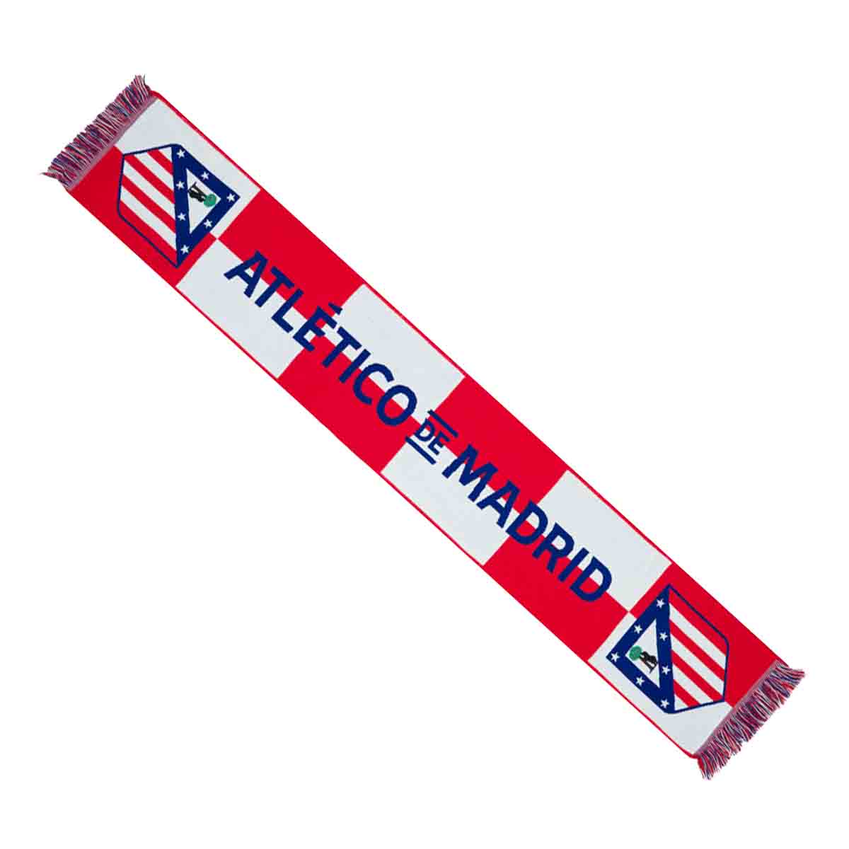 Atl&eacute;tico de Madrid red-and-white checkered scarf image number null