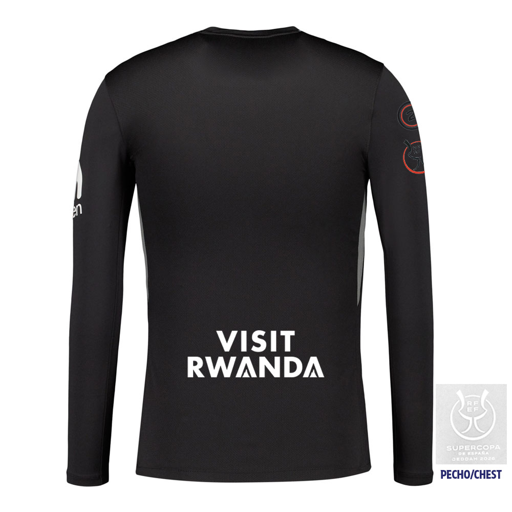 Camiseta Portero Manga Larga Negra 25/26 image number null