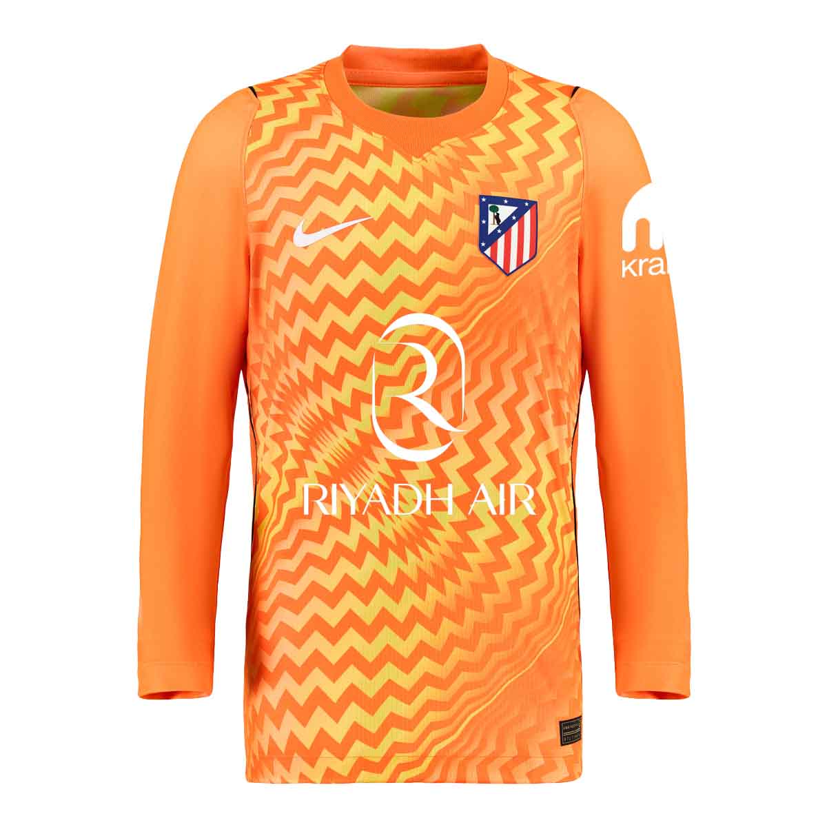 Camiseta portero ni&ntilde;o manga larga naranja 26/27 image number null