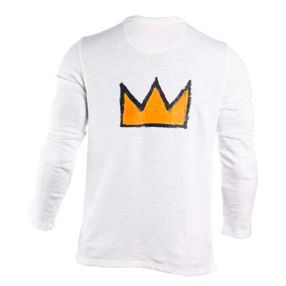 SUDADERA PEZ BASQUIAT BLANCO image number null