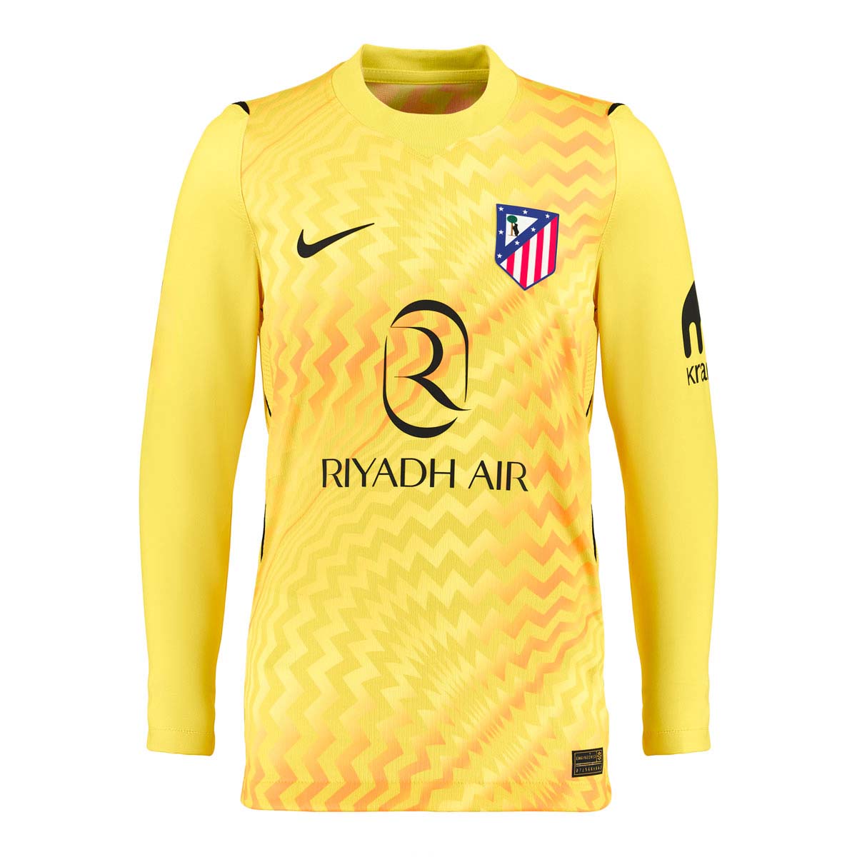 Camiseta portero ni&ntilde;o manga larga amarilla 26/27 image number null