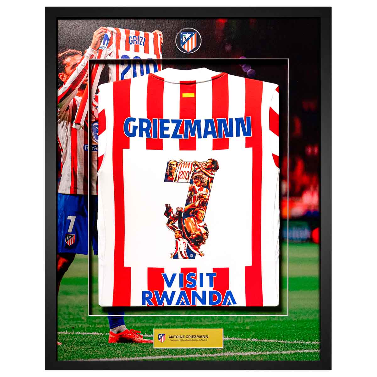 Griezmann 200 Goals Frame - Limited Edition image number null