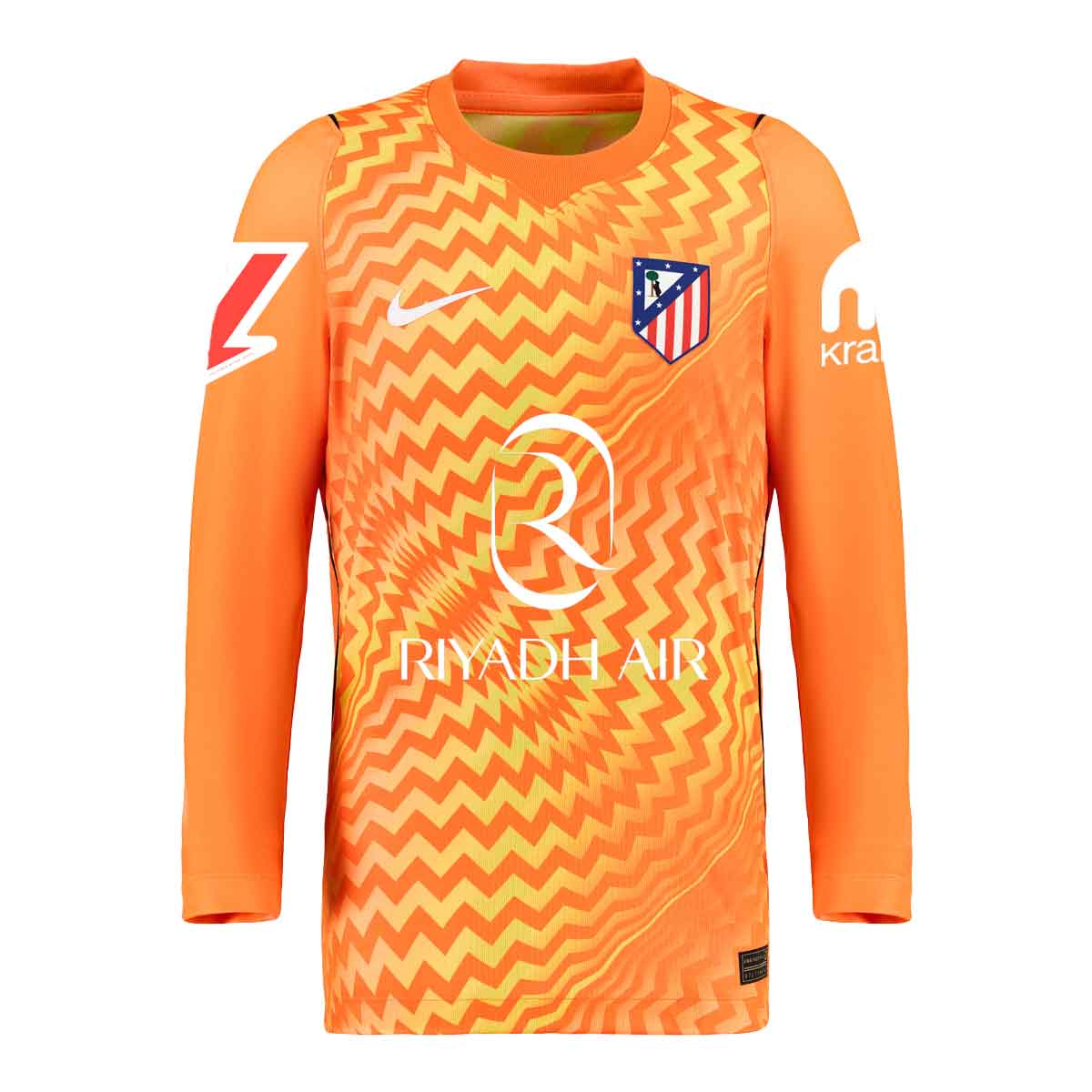 Camiseta portero ni&ntilde;o manga larga naranja 26/27 image number null