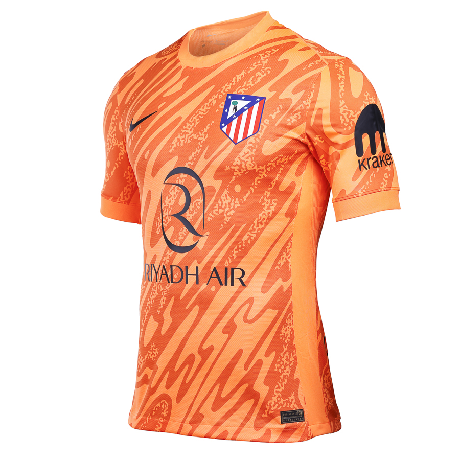 Men orange goalkeeper 24/25 short sleeve jersey image number null