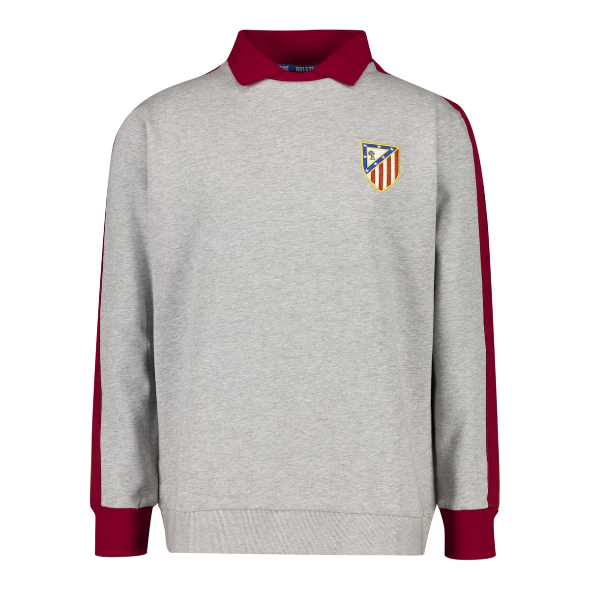 Sudadera Retro Gris 1970 Atlético de Madrid