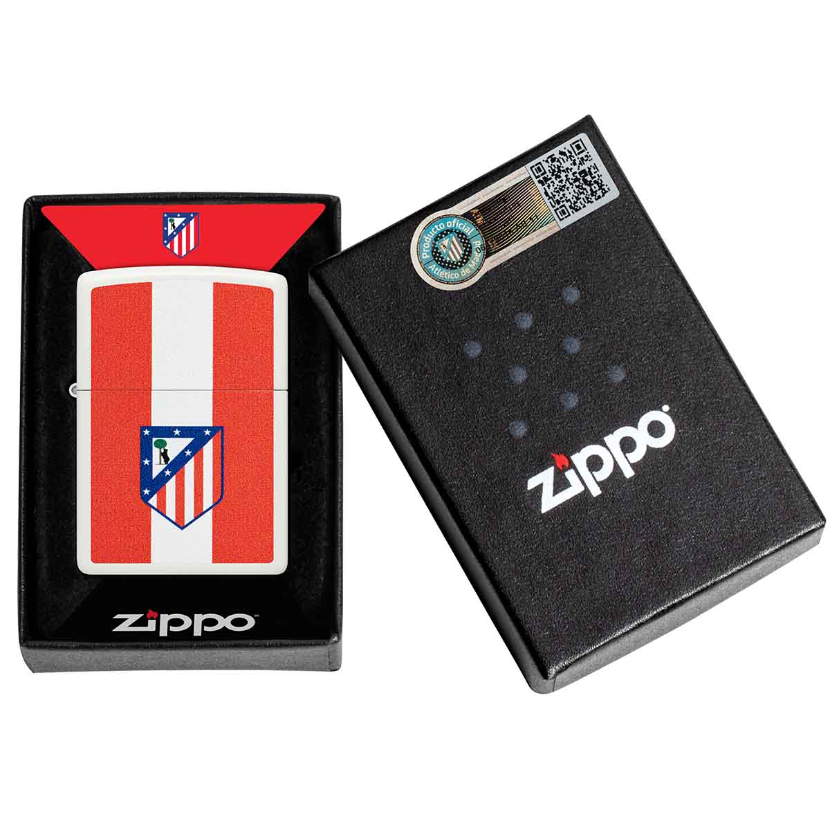 Zippo rojiblanco image number null