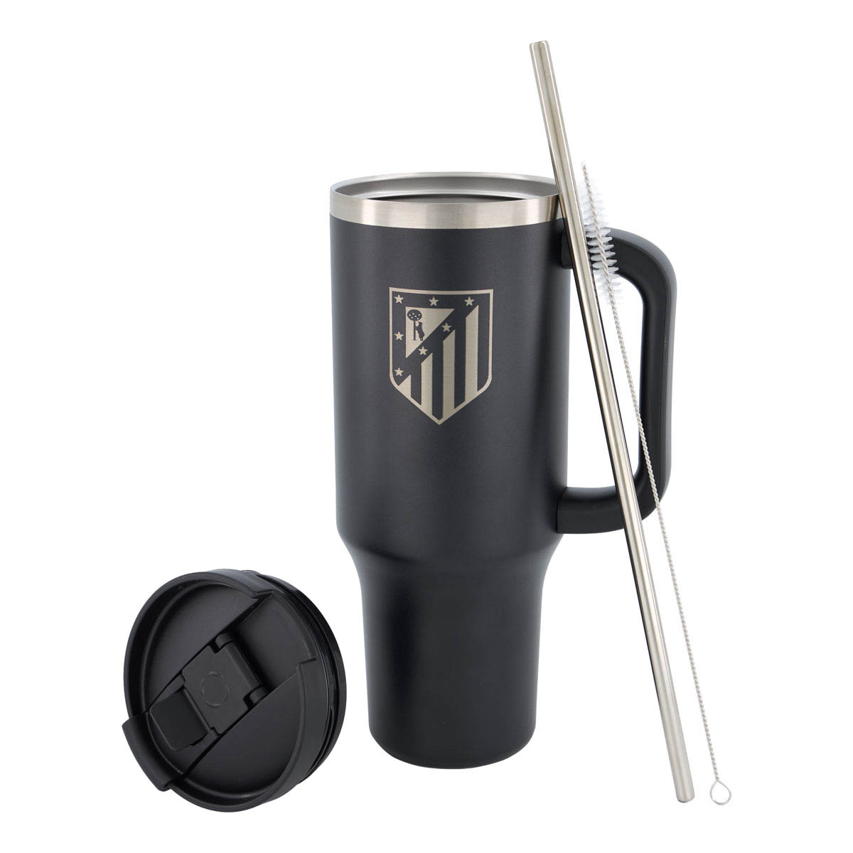 1.2 l thermal mug with handle black   image number null