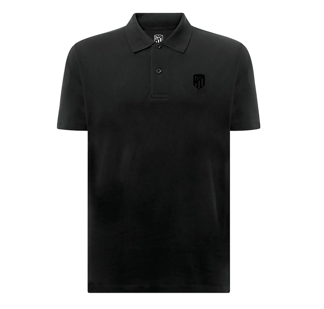 BLACK POLO RUBBERED CREST image number null