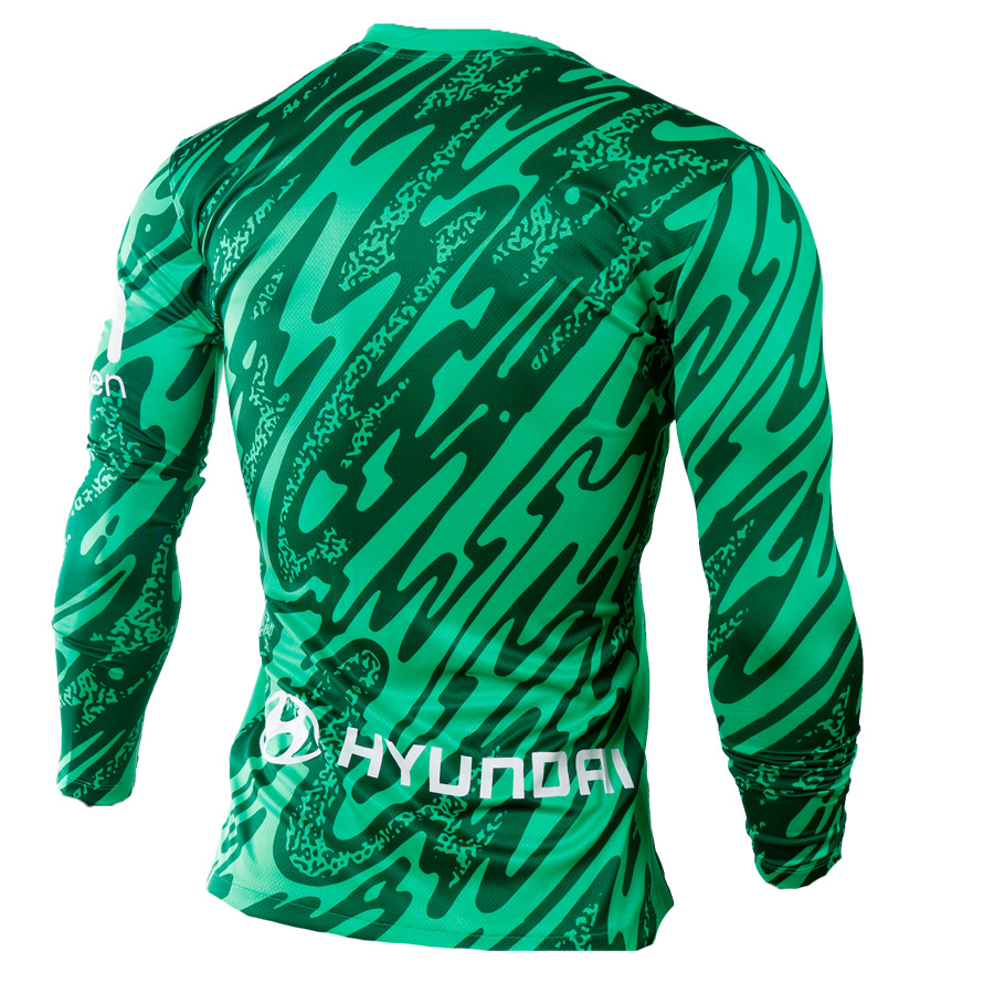 Men green goalkeeper 24/25 long sleeve jersey image number null