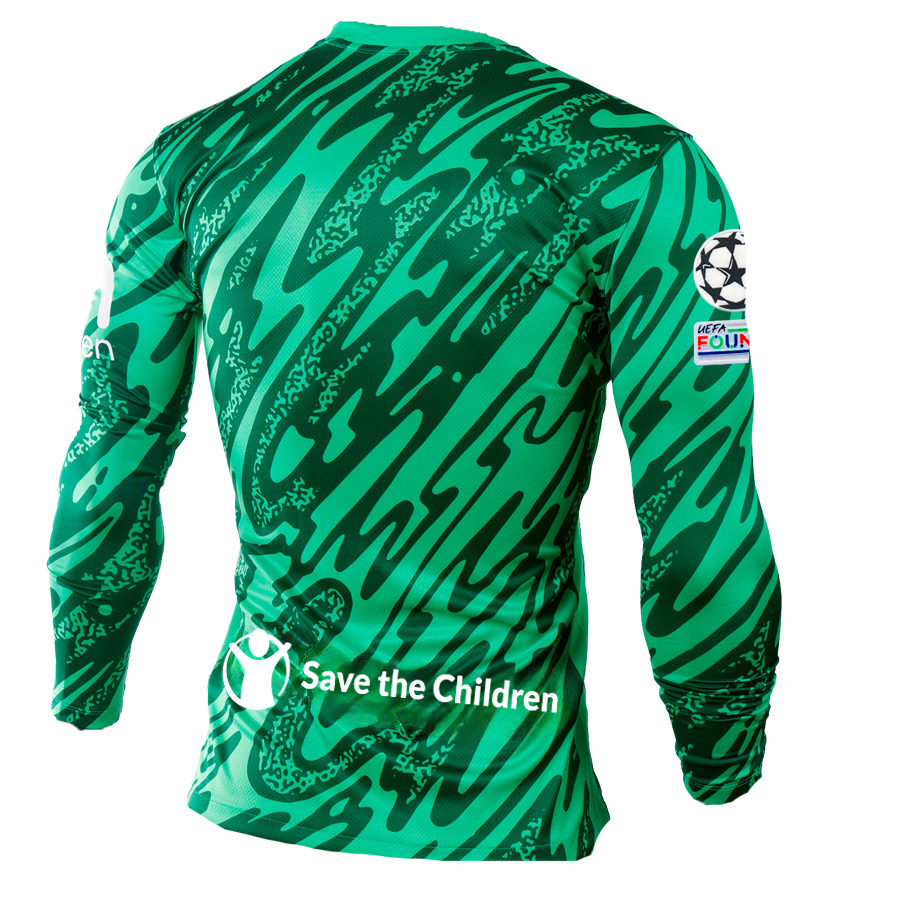 Men green goalkeeper 24/25 long sleeve jersey image number null