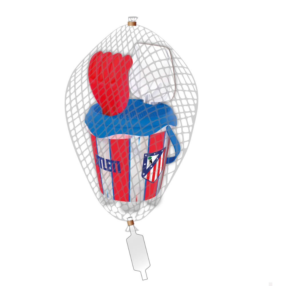 Large Red and White Beach Bucket Set   image number null