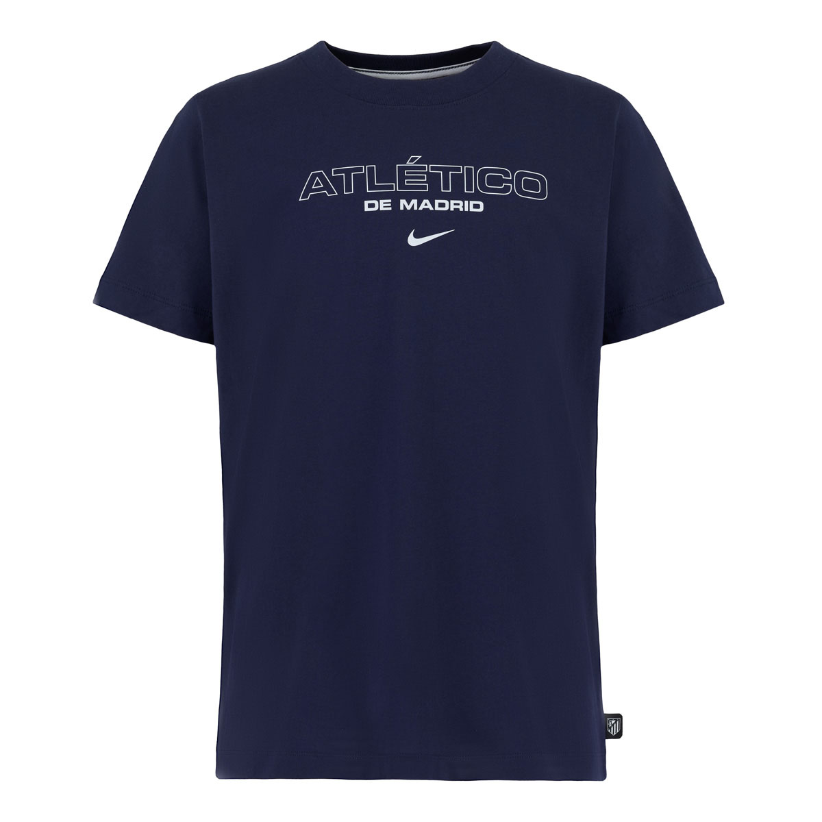 Camiseta azul ni&ntilde;o Nike image number null