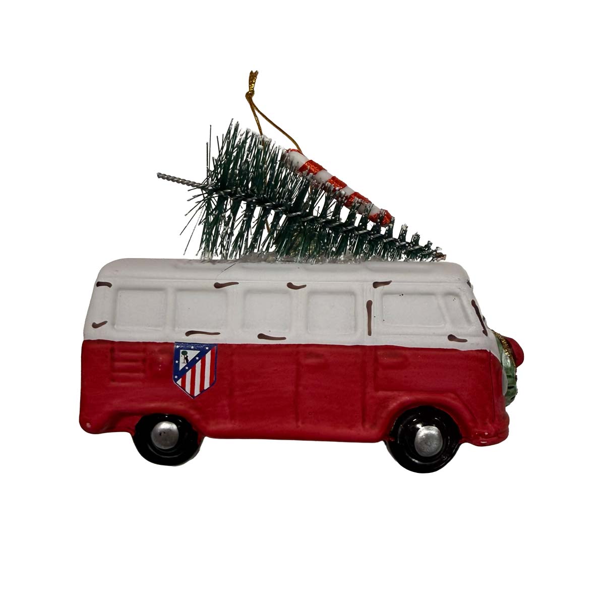 Christmas Bus Ornament image number null
