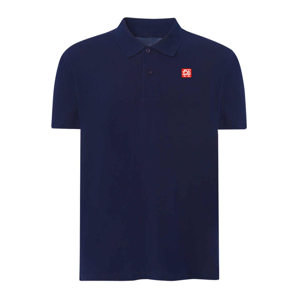 KIDS NAVY PATCH POLO image number null