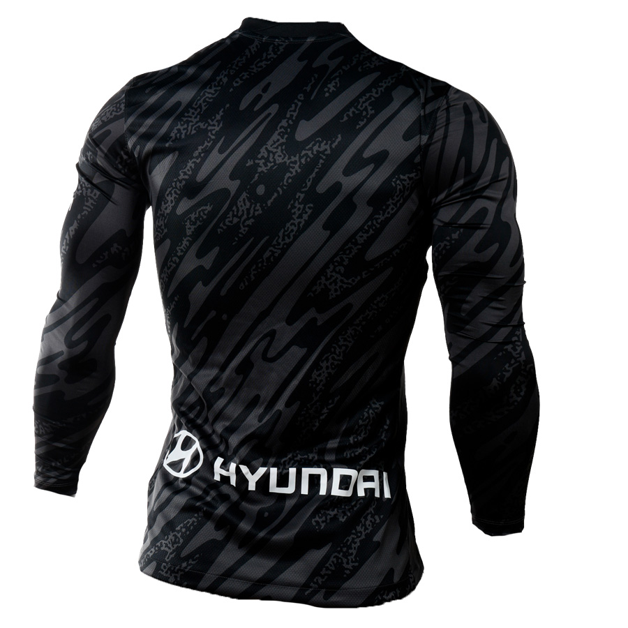 Kids black goalkeeper 24/25 long sleeve jersey image number null