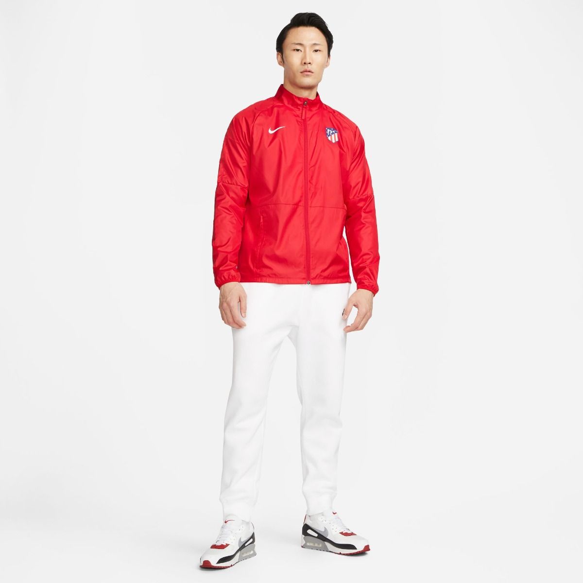 NIKE RED WINDPROOF JACKET image number null