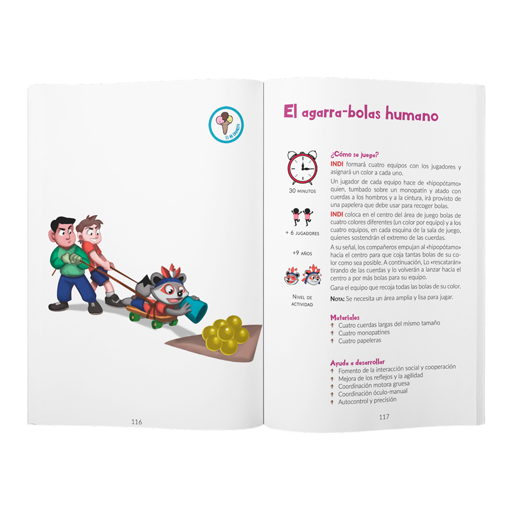 Libro 80 ideas para jugar con Indi y Baby Indi Volumen 03 image number null